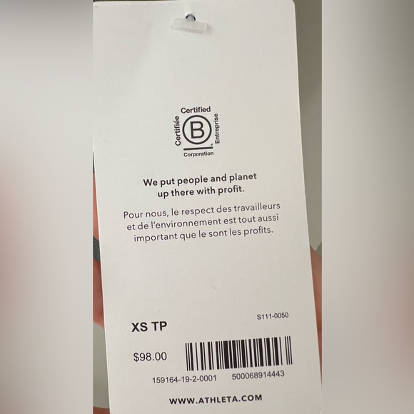 NWT Athleta Hanover V Neck Sweater Size XS Mist Grey - Picture 6 of 11